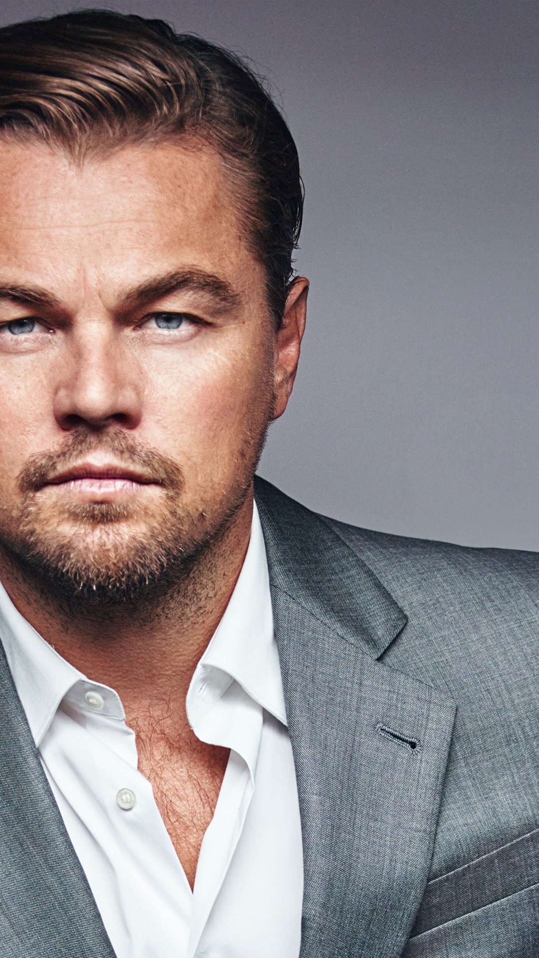 Обои Леонардо ДиКаприо, Вирунга, актер, одежда, волосы в разрешении 1080x1920