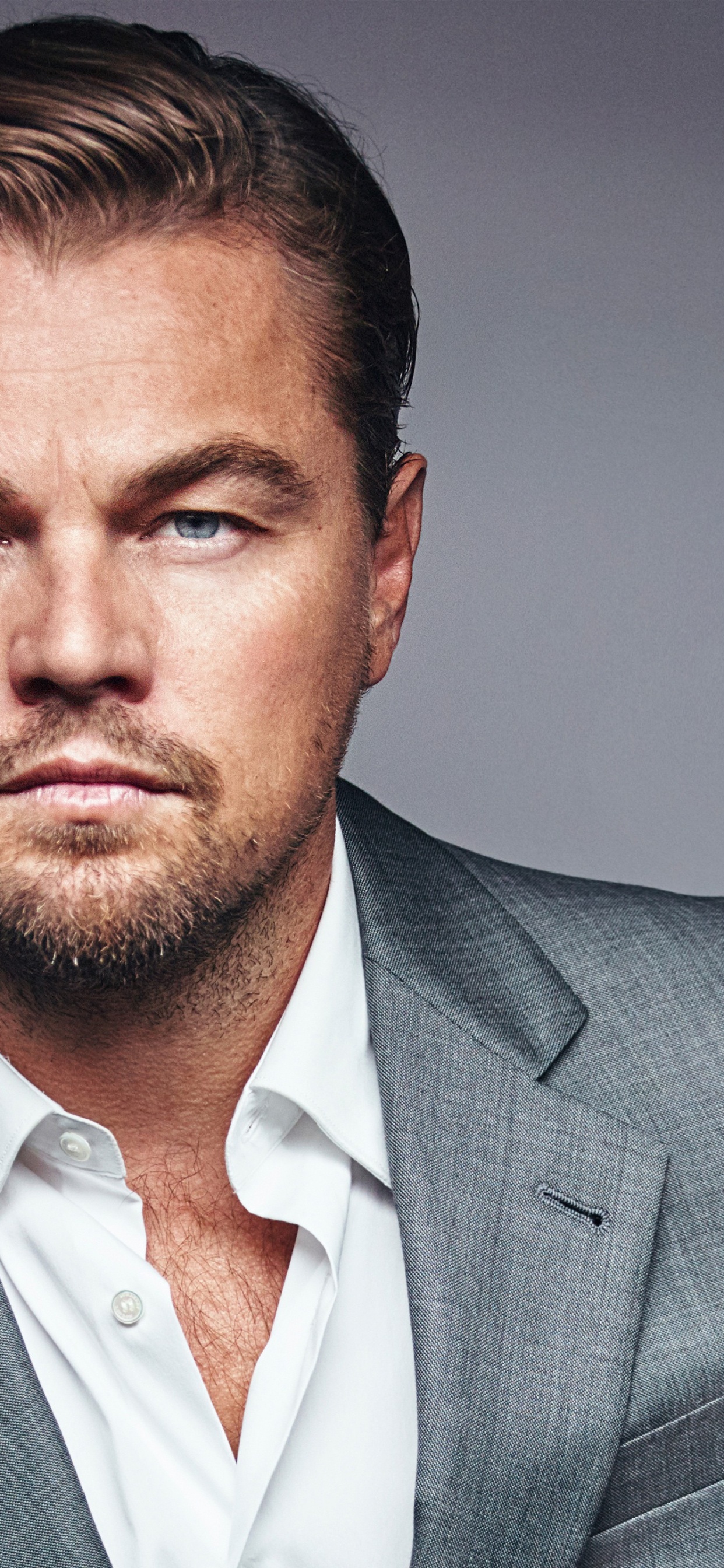 Обои Леонардо ДиКаприо, Вирунга, актер, одежда, волосы в разрешении 1242x2688