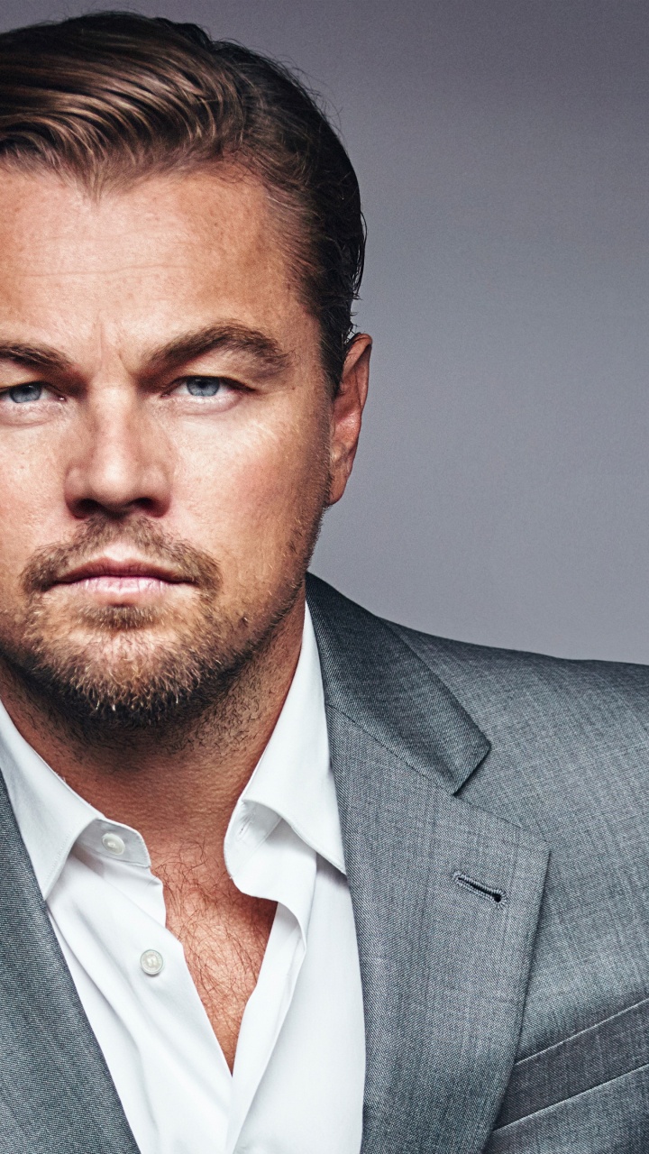 Обои Леонардо ДиКаприо, Вирунга, актер, одежда, волосы в разрешении 720x1280