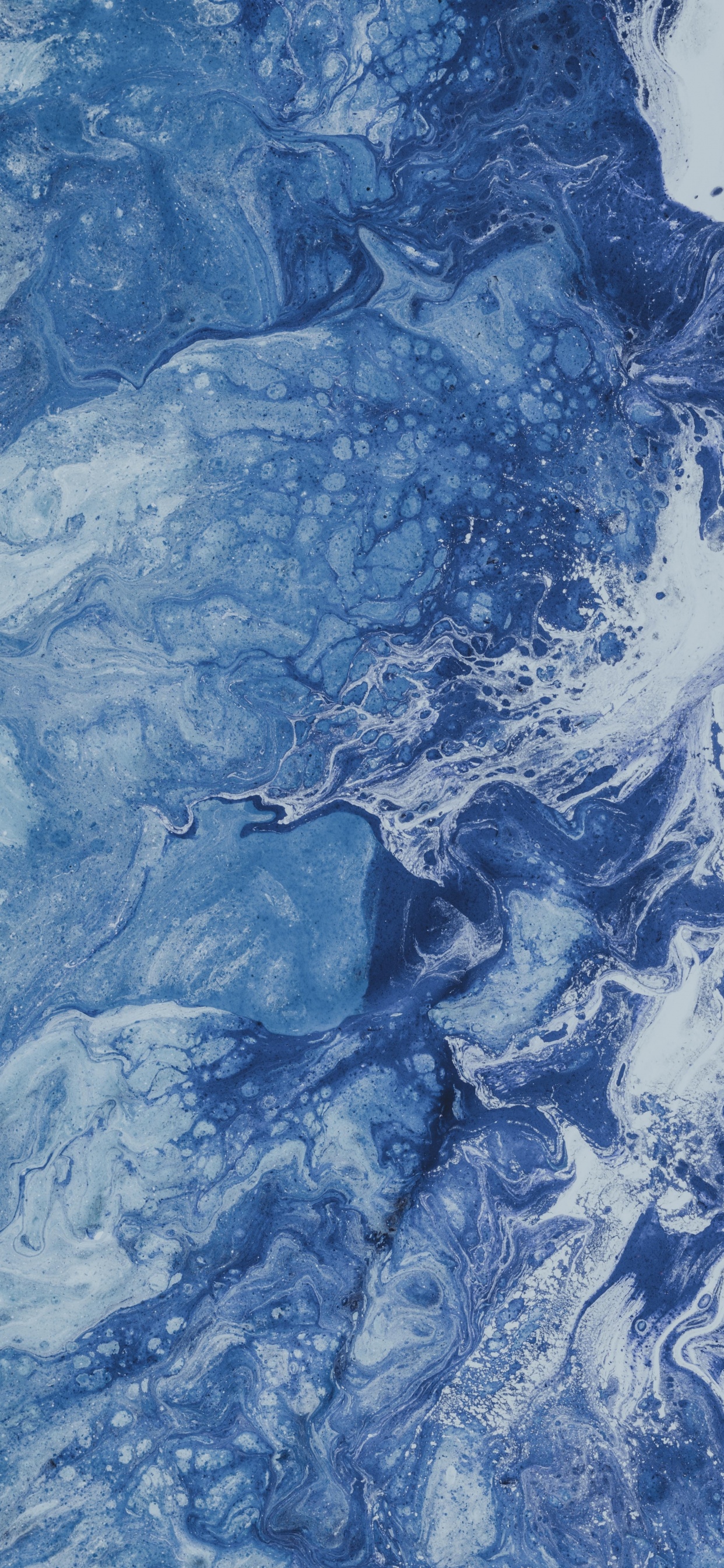 Обои синий, вода, лазурный, узор, дизайн в разрешении 1242x2688