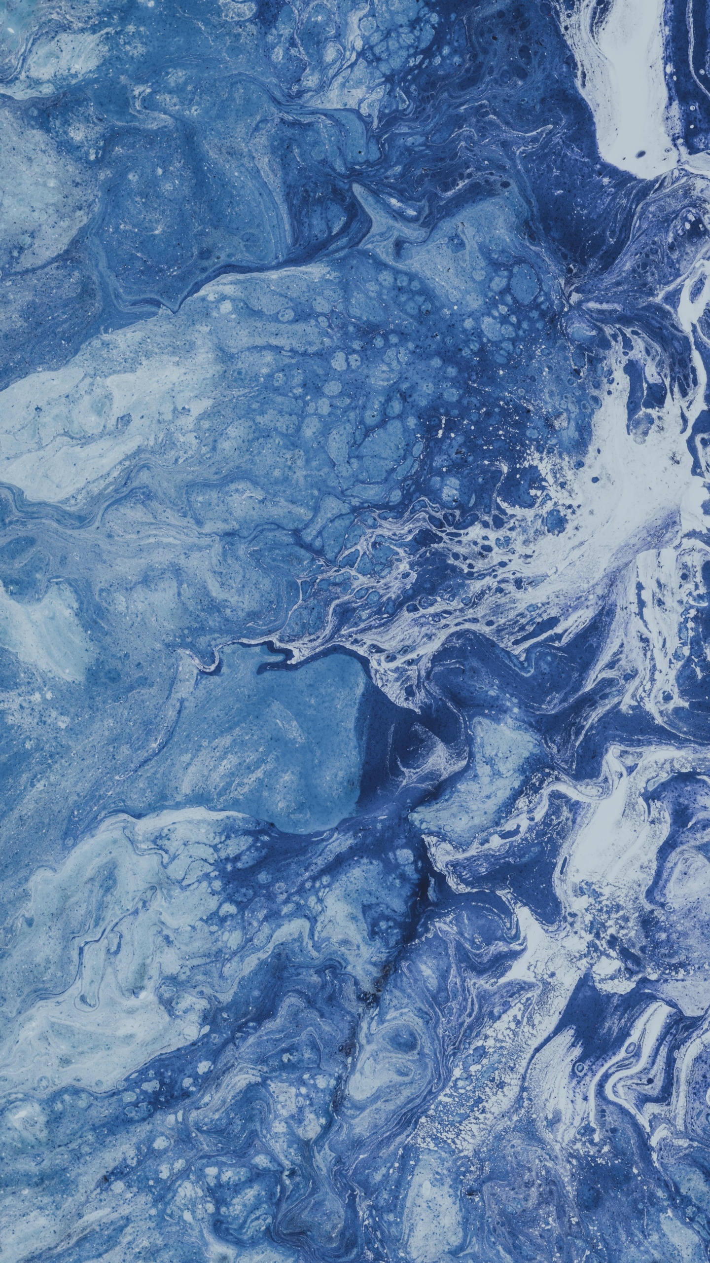 Обои синий, вода, лазурный, узор, дизайн в разрешении 1440x2560