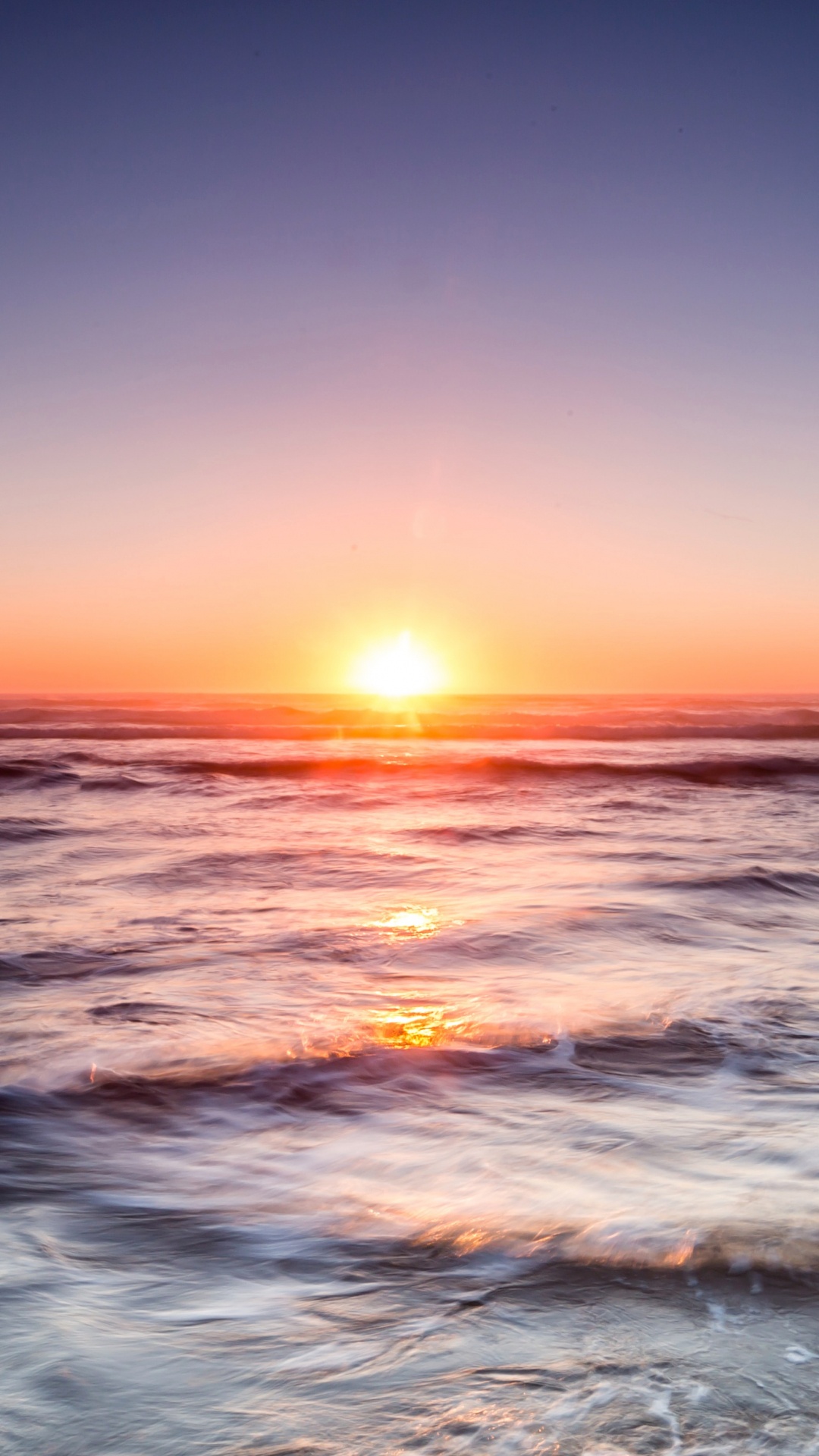 Обои океан, природа, вода, послесвечение, жидкий в разрешении 1080x1920