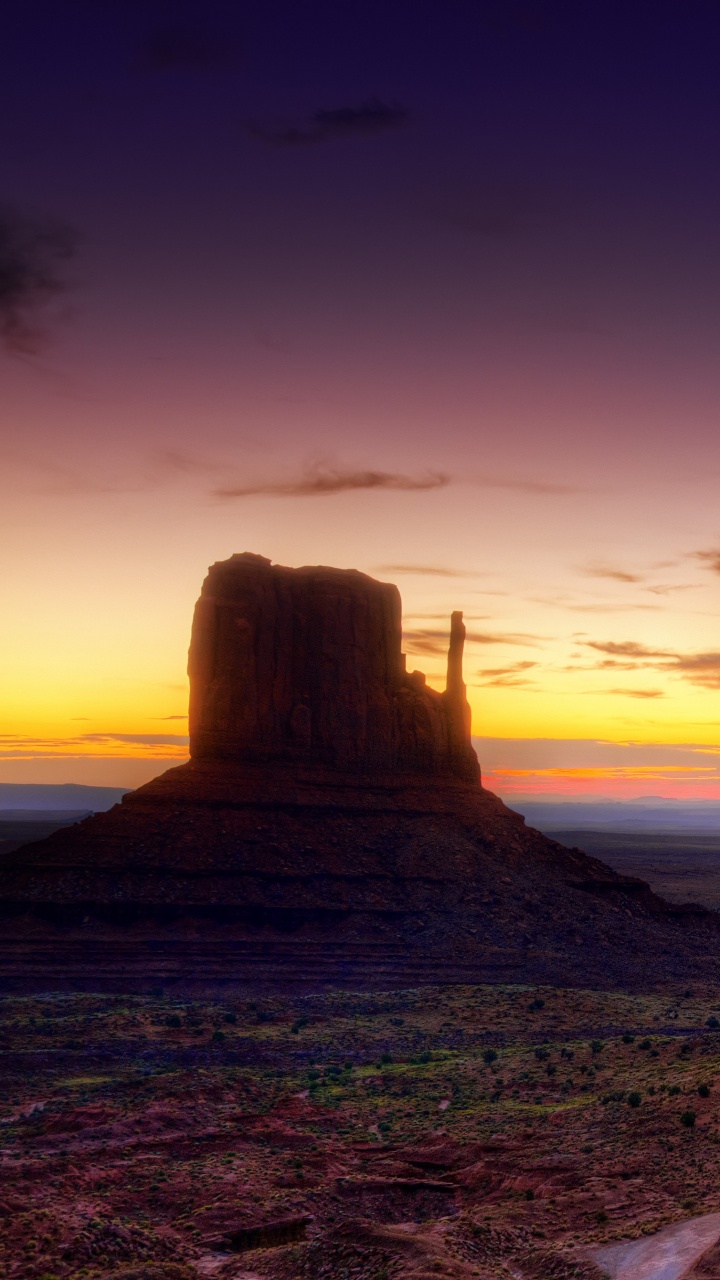 Обои закат, природа, бьютт, природный ландшафт, формирование в разрешении 720x1280