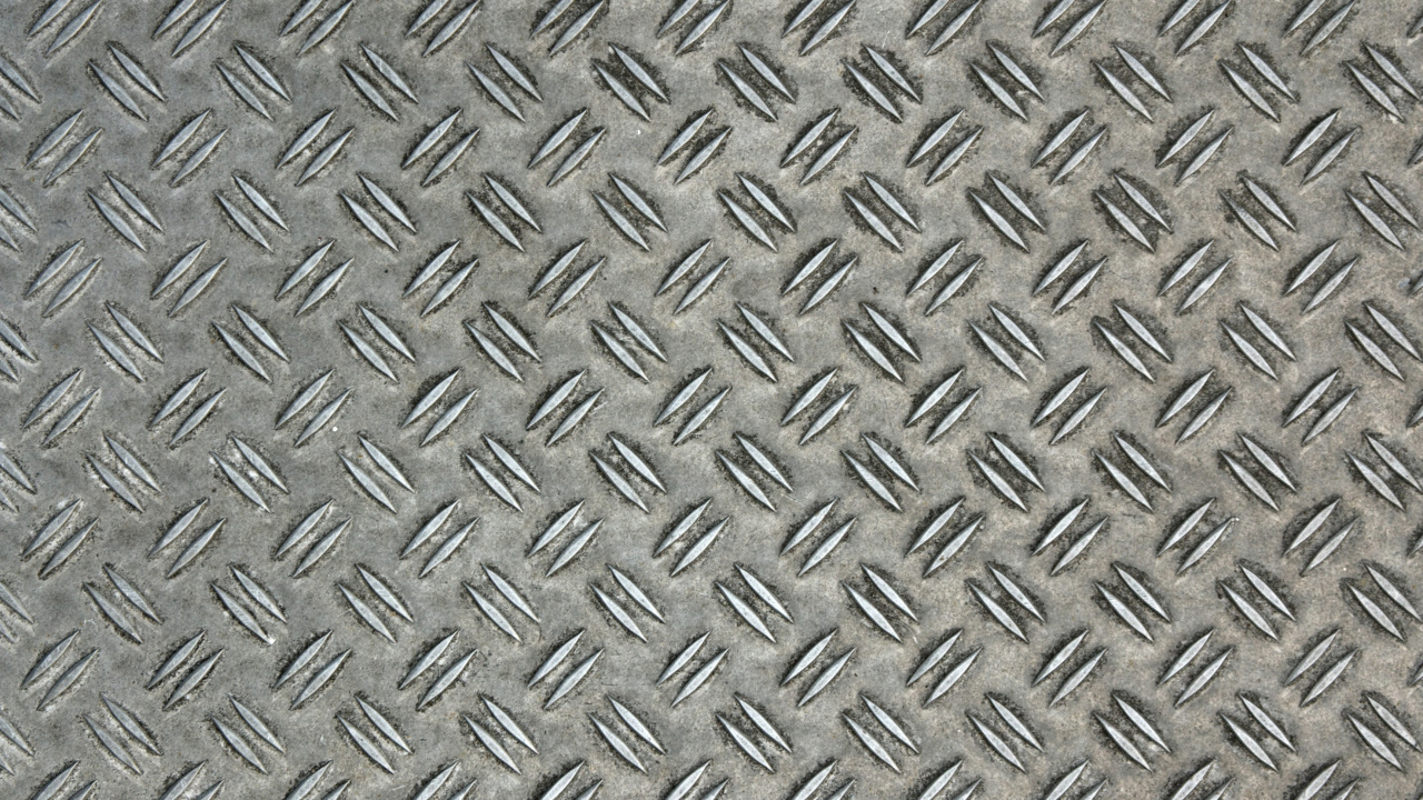 Обои металл, наложение текстуры, 3d моделирование, узор, сталь в разрешении 1280x720