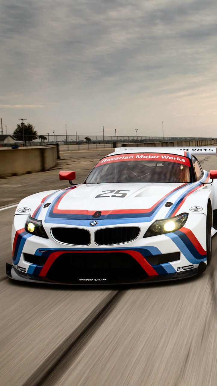 Обои bmw e9, bmw z4, авто, спорткар, автогонки в разрешении 720x1280