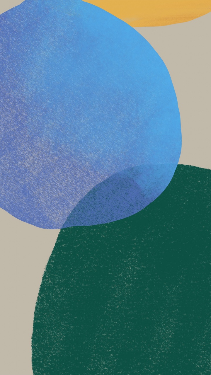 Обои Samsung Galaxy, бирюза, телефон, жест, арт в разрешении 720x1280