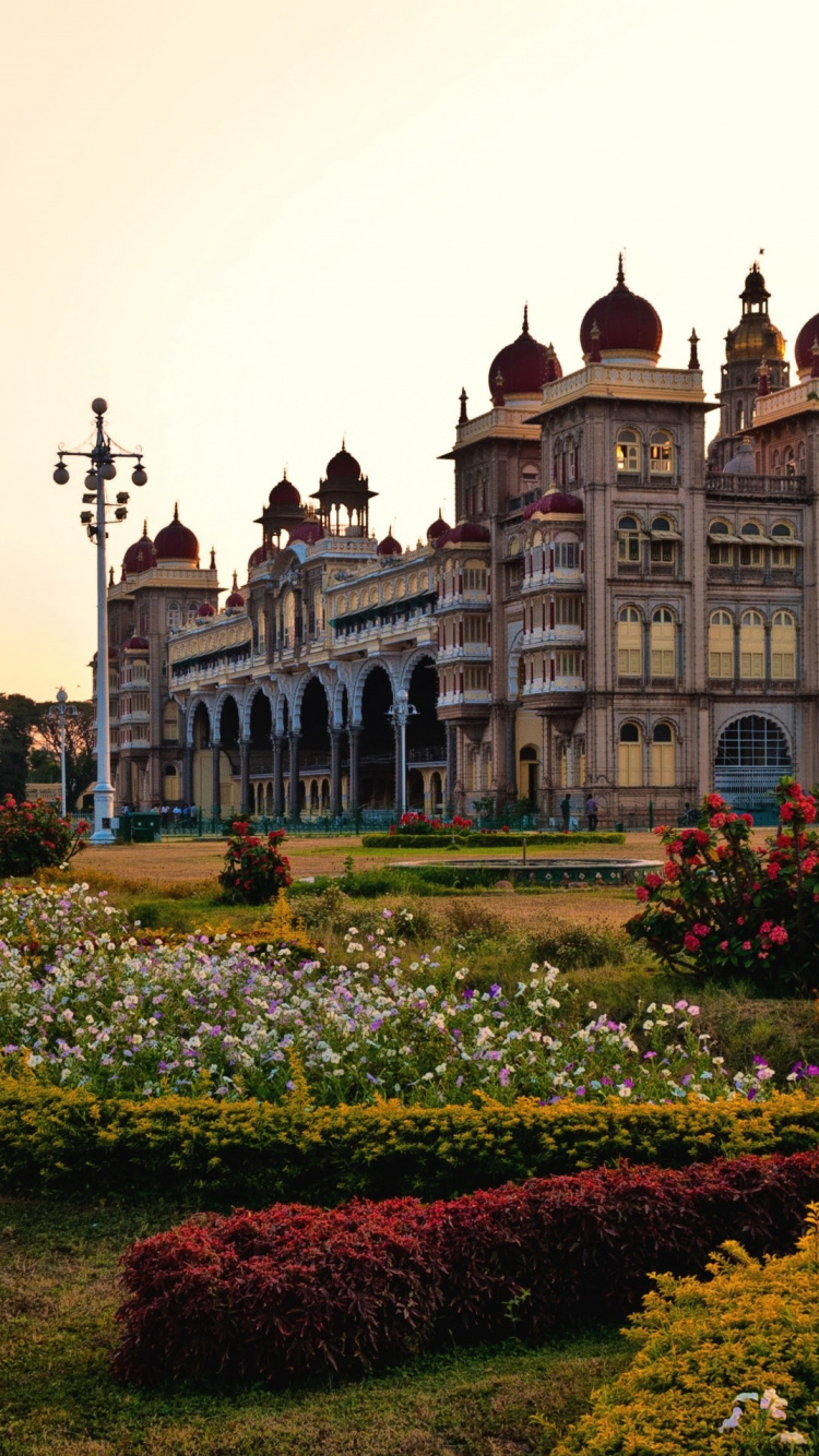 Обои историческое место, ориентир, Дворец Майсур, имущество, дом в разрешении 750x1334