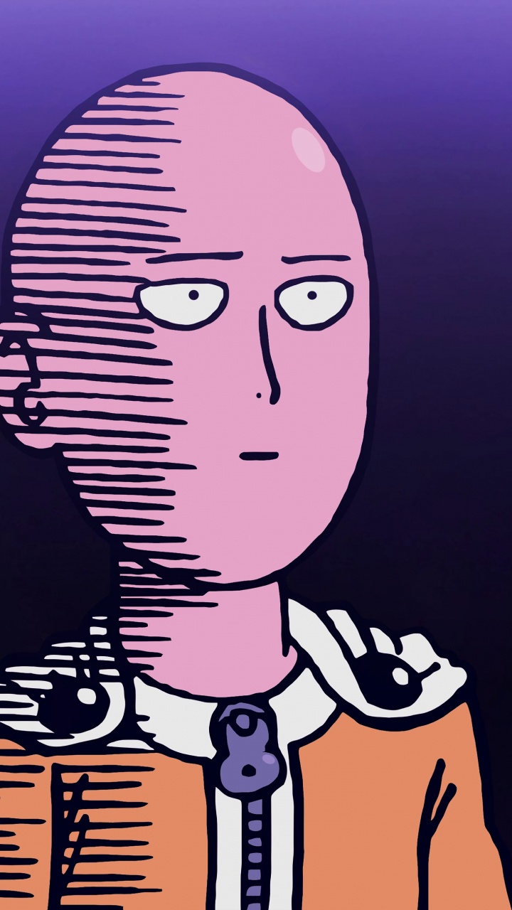 Обои один удар человек двойное проникновение, префектура Сайтама, Один Удар Человек, аниме, рукав в разрешении 720x1280