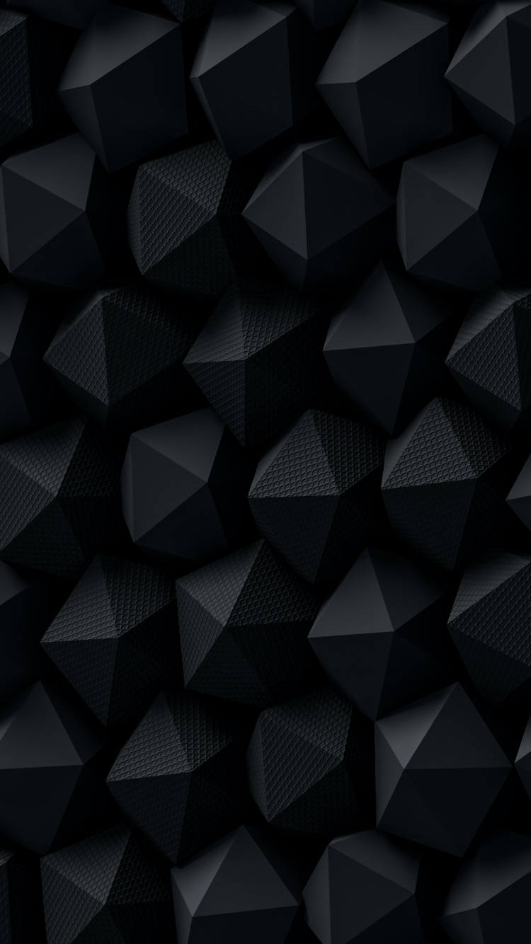 Обои узор, дизайн, симметрия, геометрия, треугольник в разрешении 750x1334