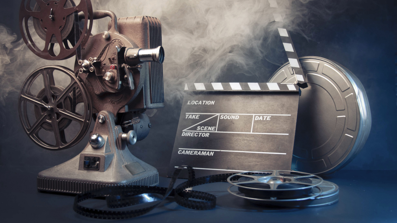 Обои кинофестиваль, кинорежиссер, кастинг для короткометражного фильма, колесо, технологии в разрешении 1366x768