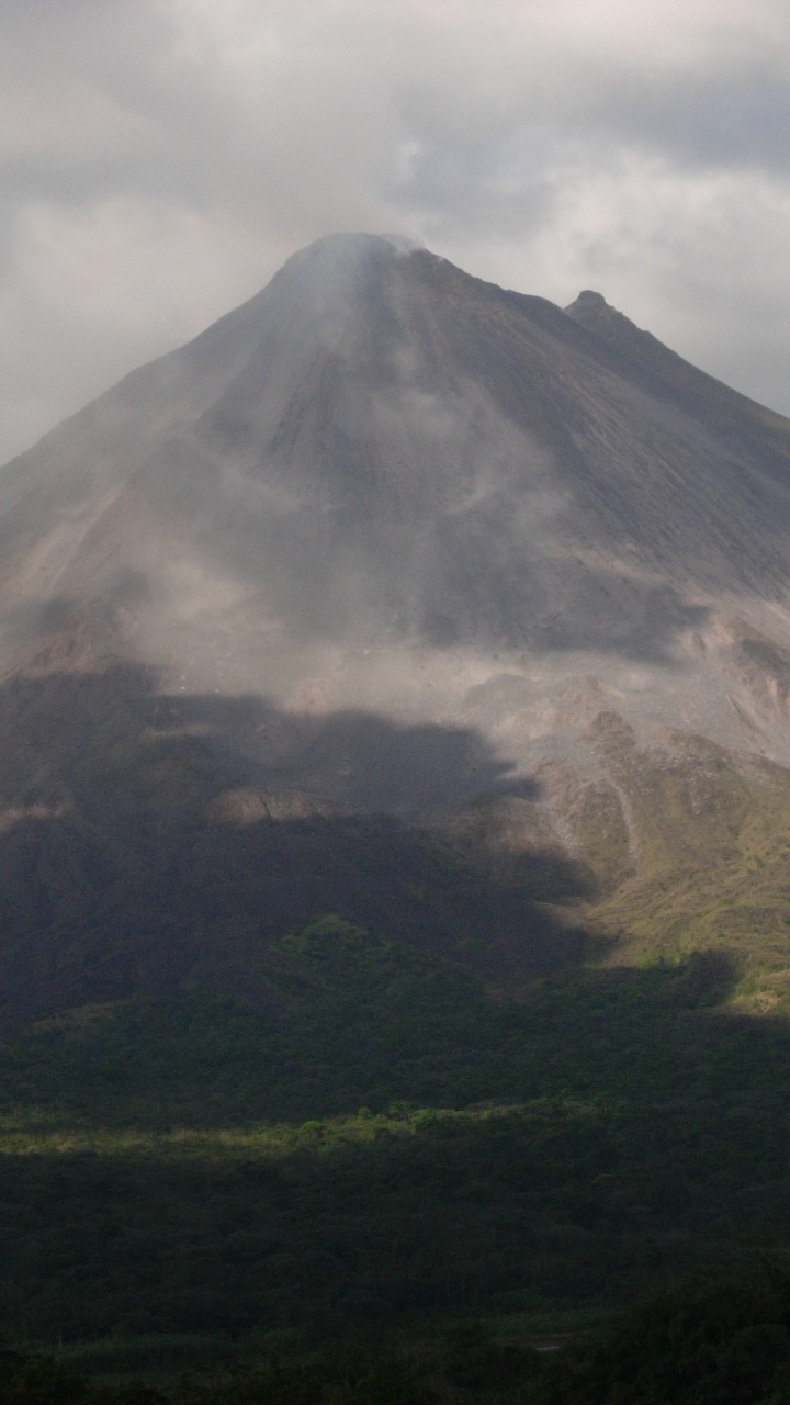 Обои нагорье, пейзажи гор, потухший вулкан, стратовулкан, вулкан в разрешении 720x1280