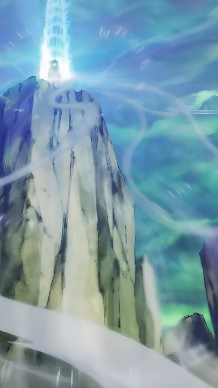 Обои вода, мир, арт, пейзаж, Люди в природе в разрешении 750x1334