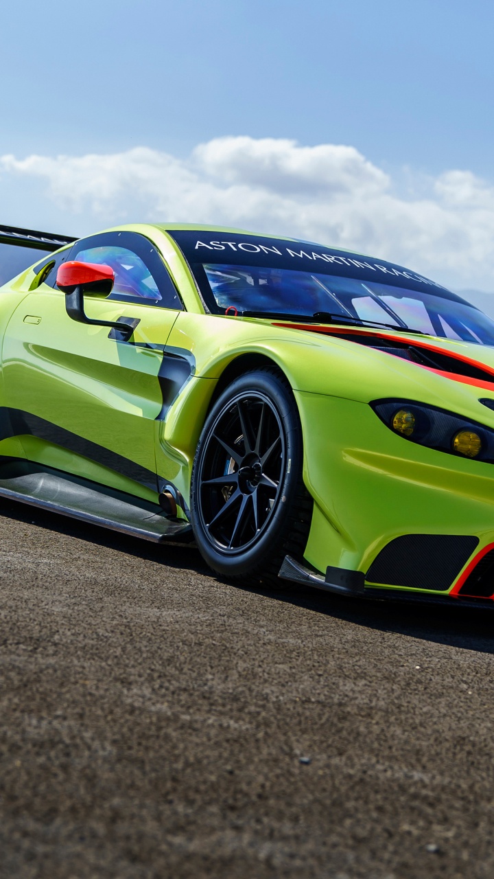 Обои Астон Мартин, Астон Мартин Vantage ГТД, авто, Астон Мартин гонки, спорткар в разрешении 720x1280