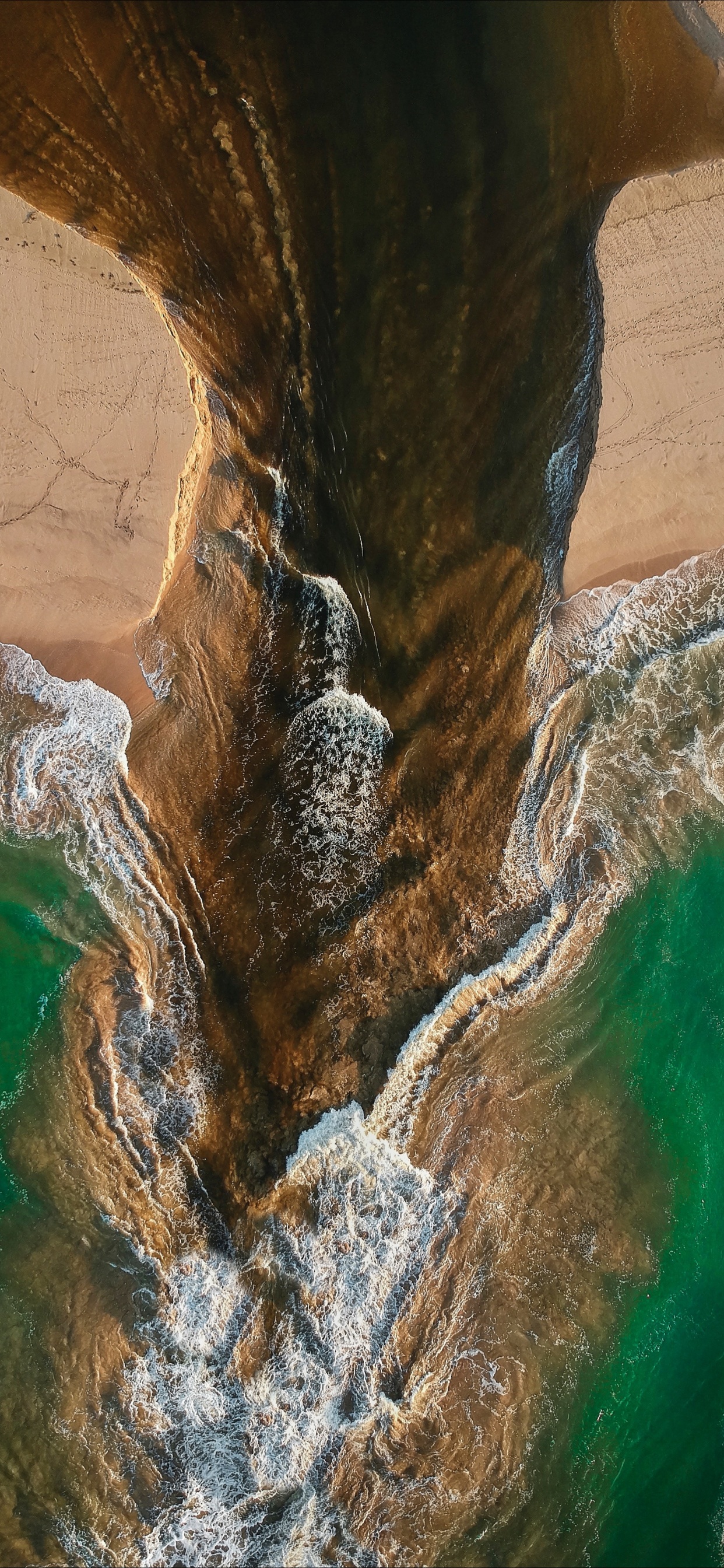 Обои вода, гидроресурсы, водоток, геология, рок в разрешении 1242x2688