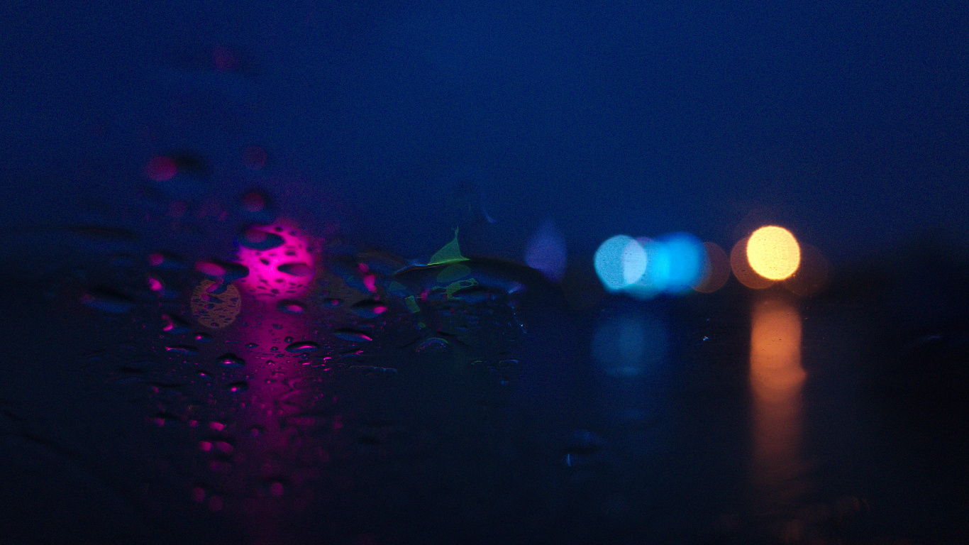 Обои синий, вода, свет, Фиолетовый, пурпур в разрешении 1366x768