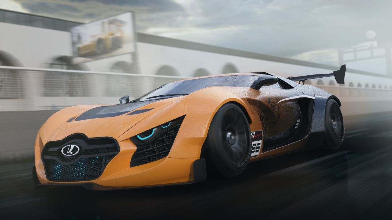 Обои лада гран туризмо, Лада, nissan gt r, спорткар, ford gt в разрешении 1366x768