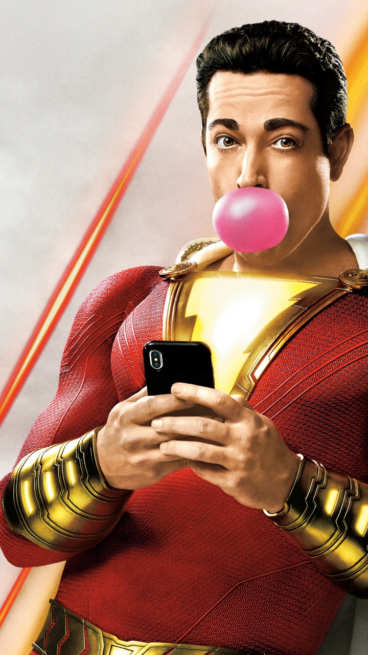 Обои Шазам, супергерой, комиксы dc, музыкальный инструмент, Индийские музыкальные инструменты в разрешении 720x1280