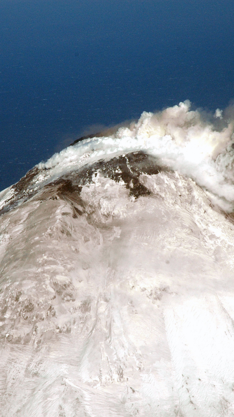 Обои местность, геология, купол лавы, гора, купол в разрешении 750x1334