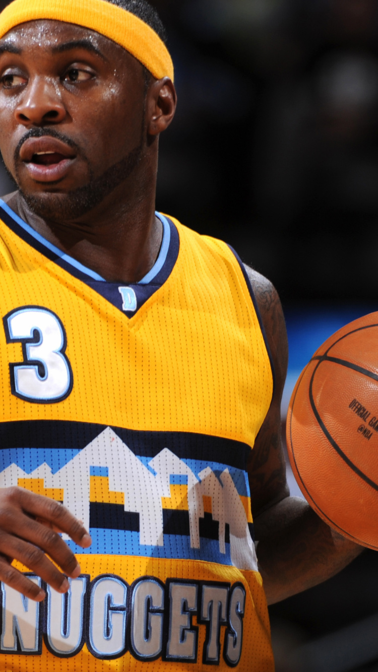 Обои Денвер наггетс, NBA, Хьюстон рокетс, Баскетбол, разыгрывающий защитник в разрешении 750x1334