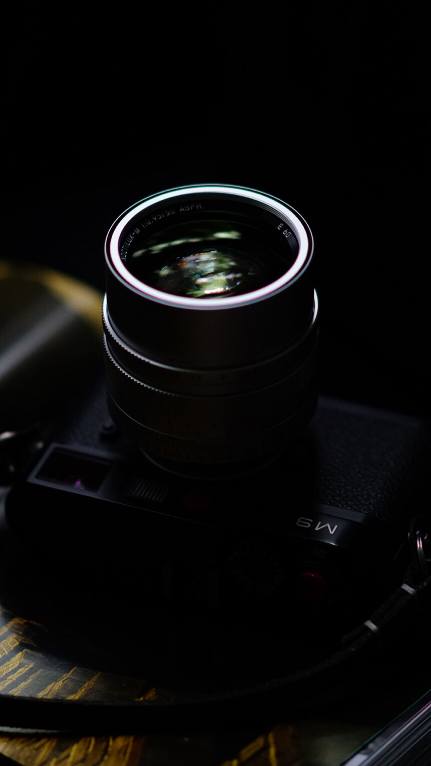 Обои объектив камеры, объектив, камера, Камеры Leica, черный в разрешении 1440x2560