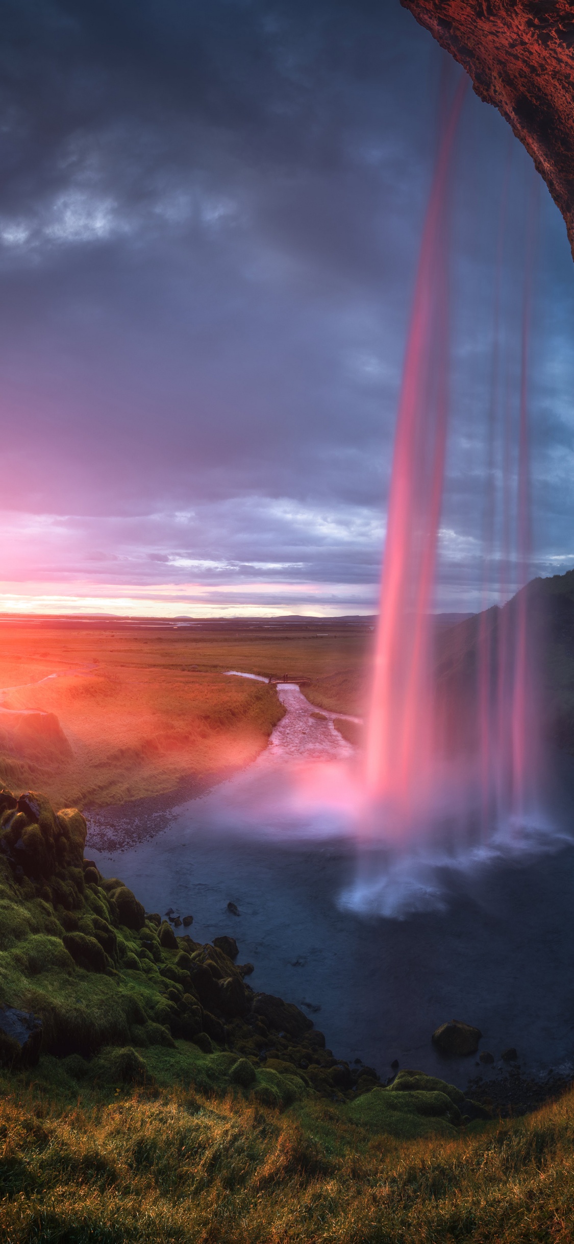 Обои природа, облако, вода, атмосфера, природный ландшафт в разрешении 1125x2436