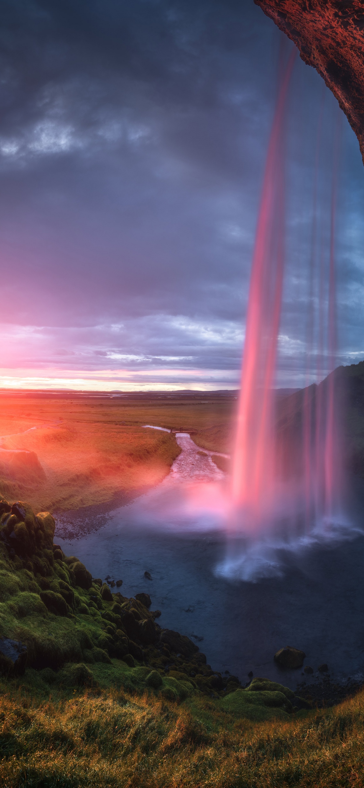 Обои природа, облако, вода, атмосфера, природный ландшафт в разрешении 1242x2688