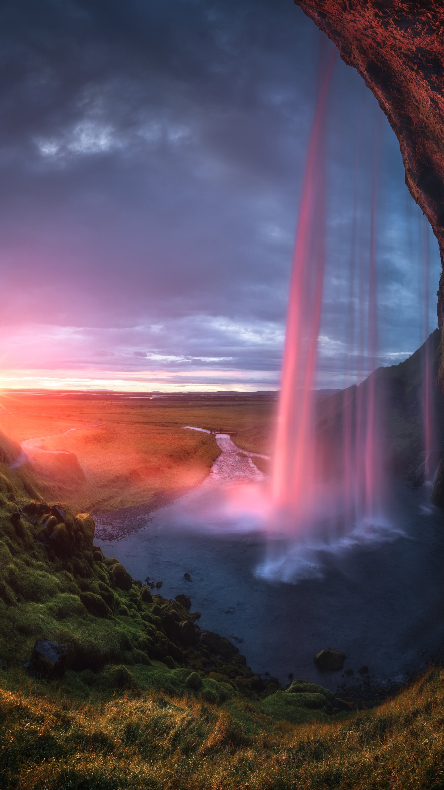 Обои природа, облако, вода, атмосфера, природный ландшафт в разрешении 1440x2560