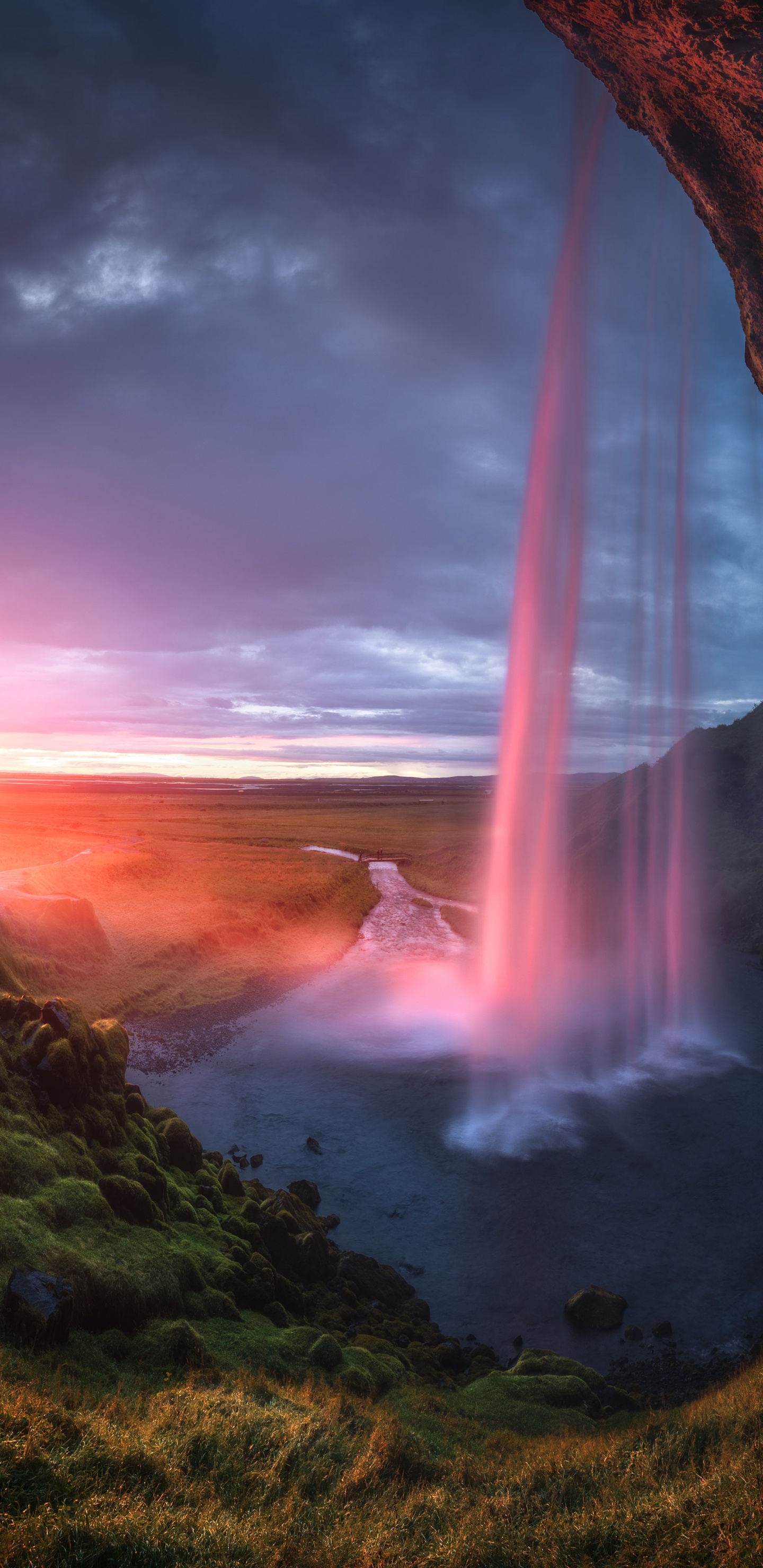 Обои природа, облако, вода, атмосфера, природный ландшафт в разрешении 1440x2960