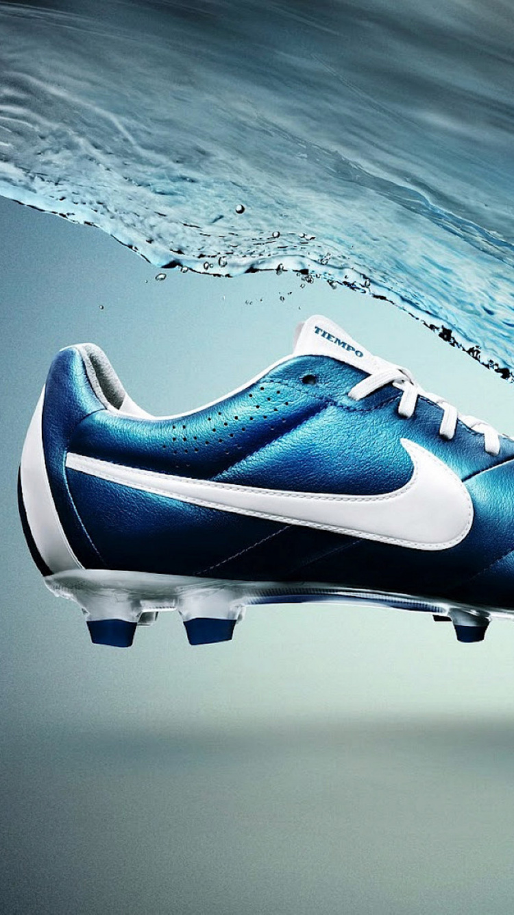 Обои футбол загрузки, башмак, nike, обувь, клемма в разрешении 750x1334