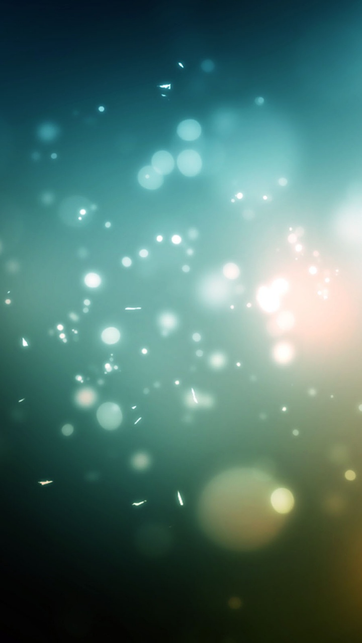 Обои боке, зеленый, атмосфера, свет, природа в разрешении 720x1280