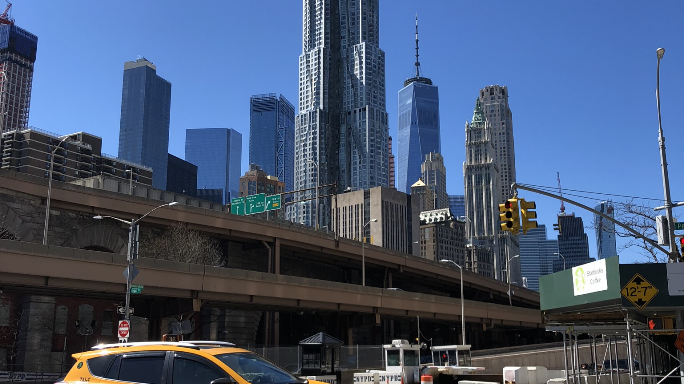 Обои Нью-Йорк, Король, автомобиль среднего размера, компактный автомобиль, малолитражный автомобиль в разрешении 1366x768