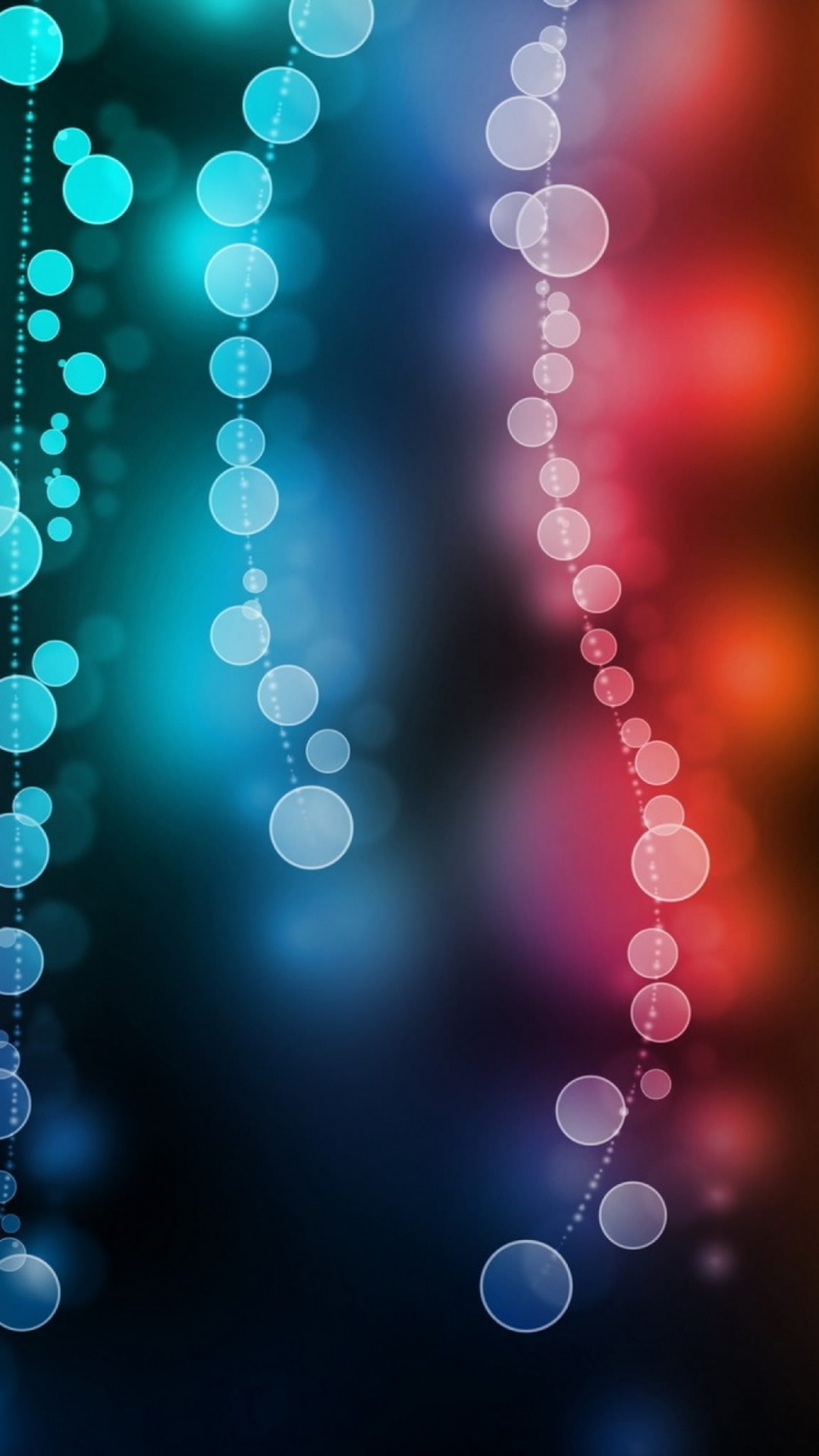 Обои синий, свет, круг, крупный план, синий цвет в разрешении 1080x1920