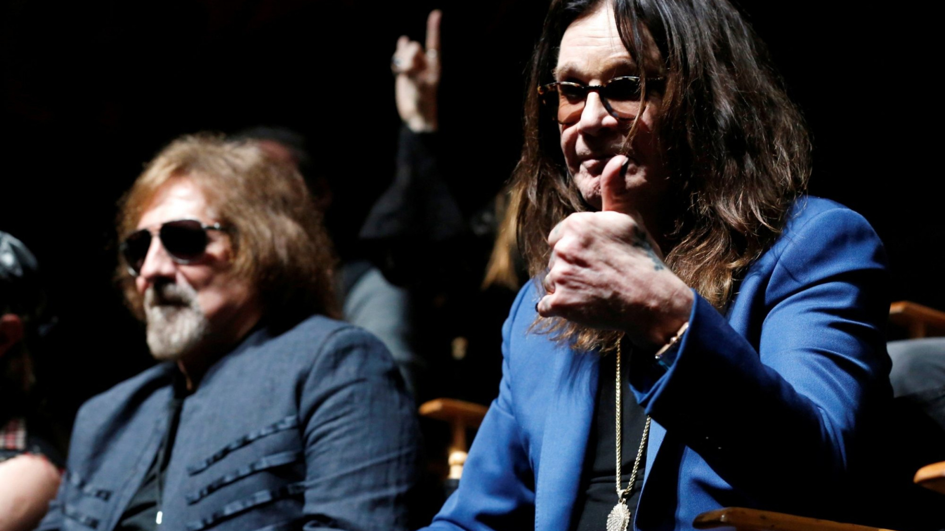 Обои музыкант, Оззи Осборн, Шэрон Осборн, Блэк Саббат, музыкальный ансамбль в разрешении 1920x1080