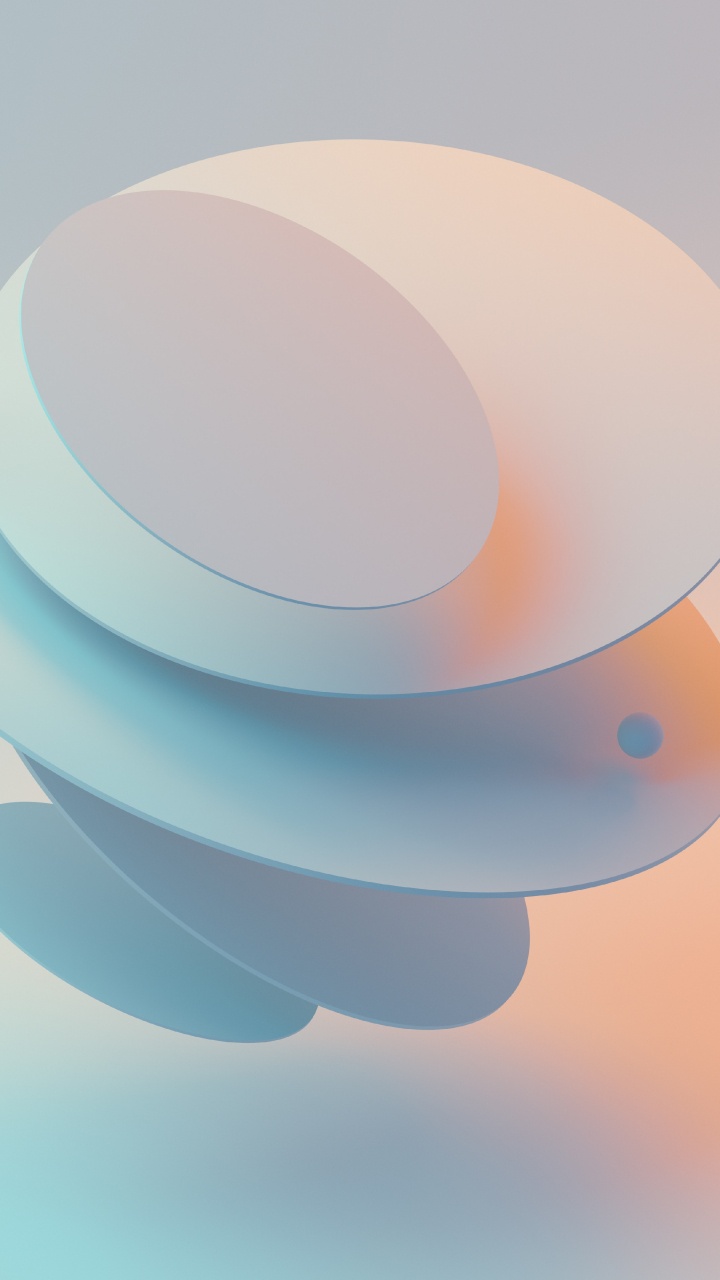 Обои минимализм, Операционная система, облако, жест, газ в разрешении 720x1280