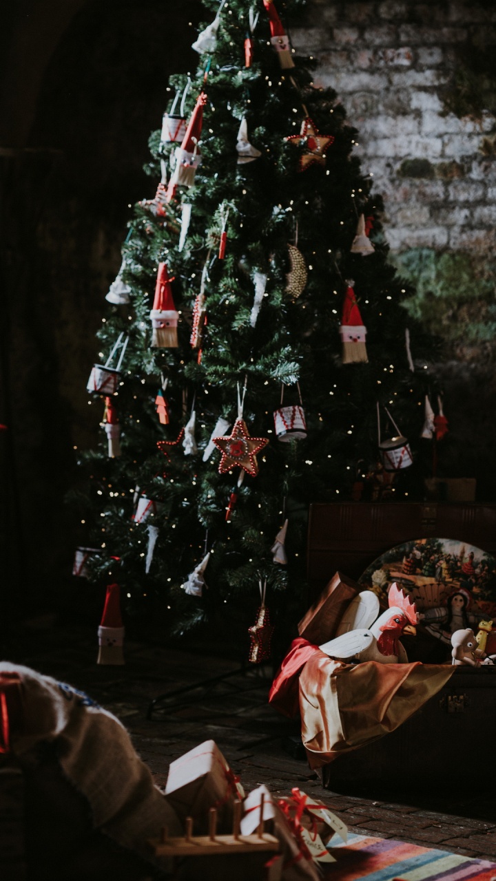 Обои Рождество, елка, праздник, Рождественская музыка, Новый год в разрешении 720x1280