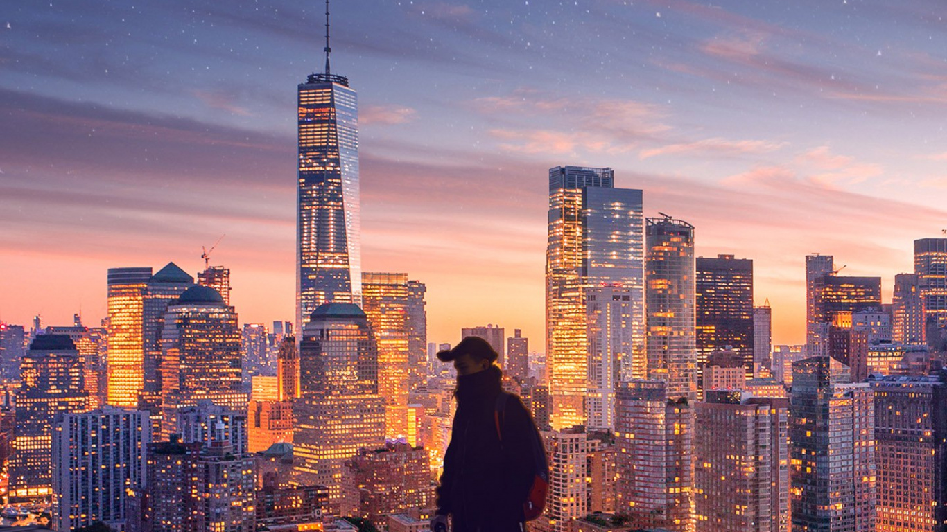 Обои Bluetooth-монитор, микрофон, оратор, монитор hp v24 24 дюйма, bluetooth в разрешении 1366x768