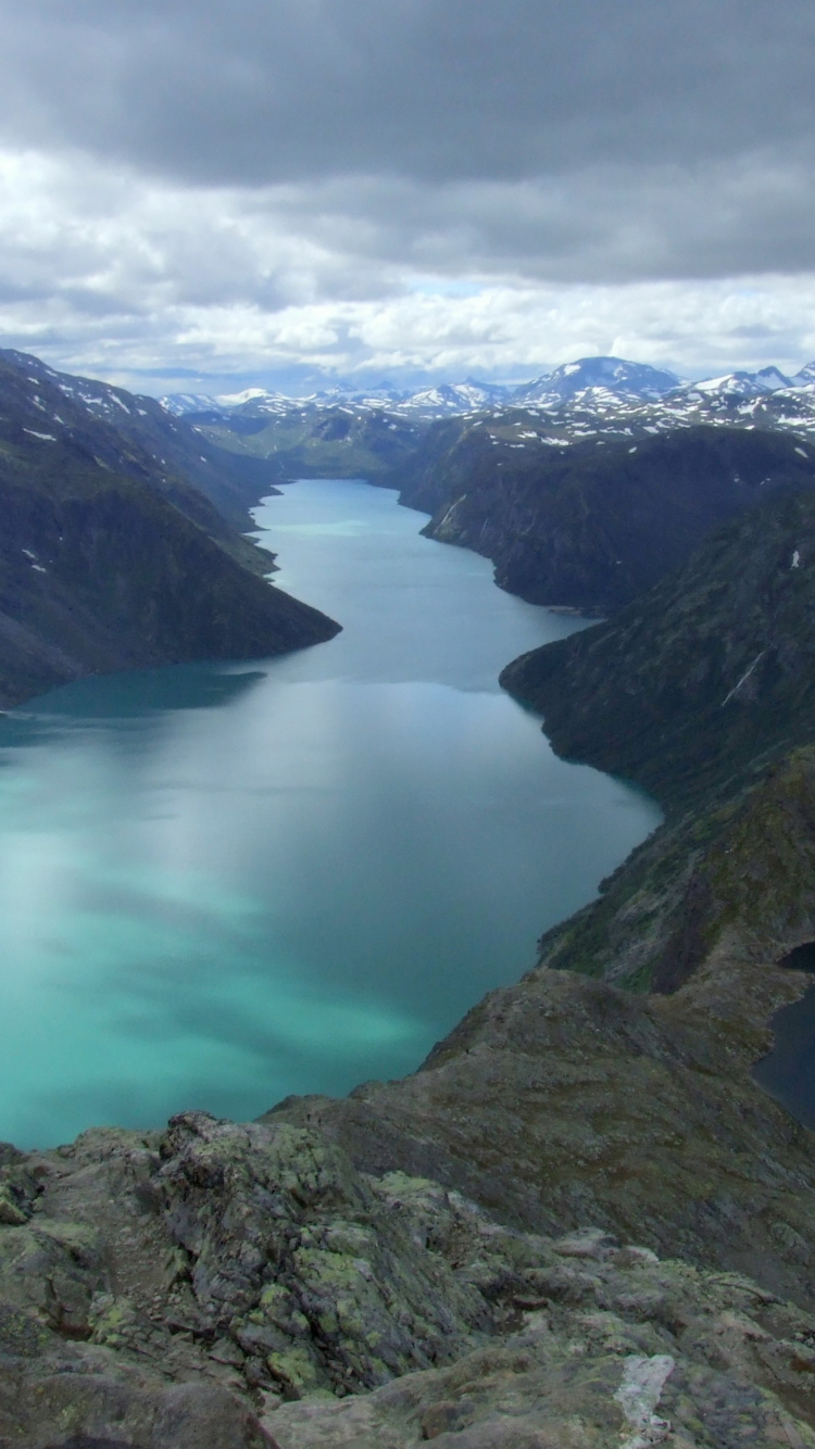 Обои Мемурубю, национальный парк, озеро, ледниковое озеро, гора в разрешении 750x1334