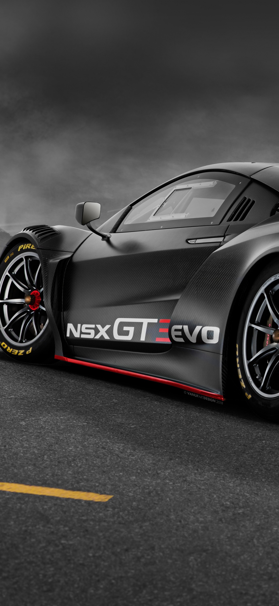 Обои 2019 Акура NSX будет, акура, porsche 911 gt3, Хонда NSX на второе поколение, авто в разрешении 1125x2436