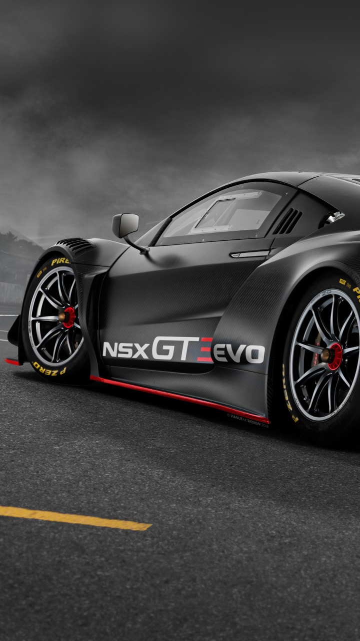 Обои 2019 Акура NSX будет, акура, porsche 911 gt3, Хонда NSX на второе поколение, авто в разрешении 720x1280