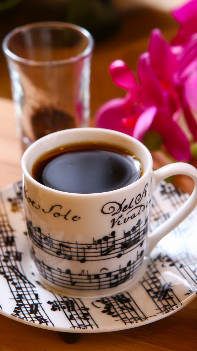 Обои кофейня, турецкий кофе, чай, кофейная чашка, чашка в разрешении 750x1334