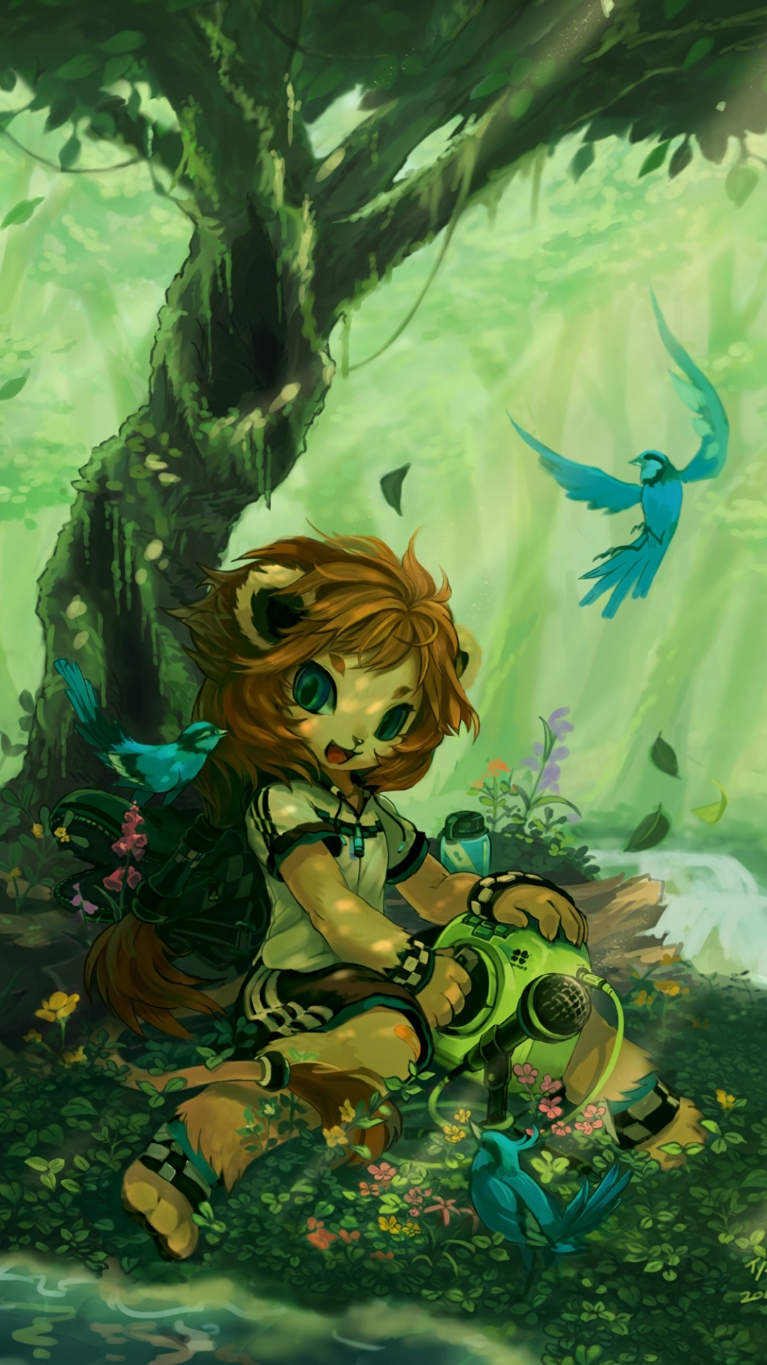 Обои рисование, арт, иллюстрация, визуальное искусство, живопись в разрешении 1080x1920