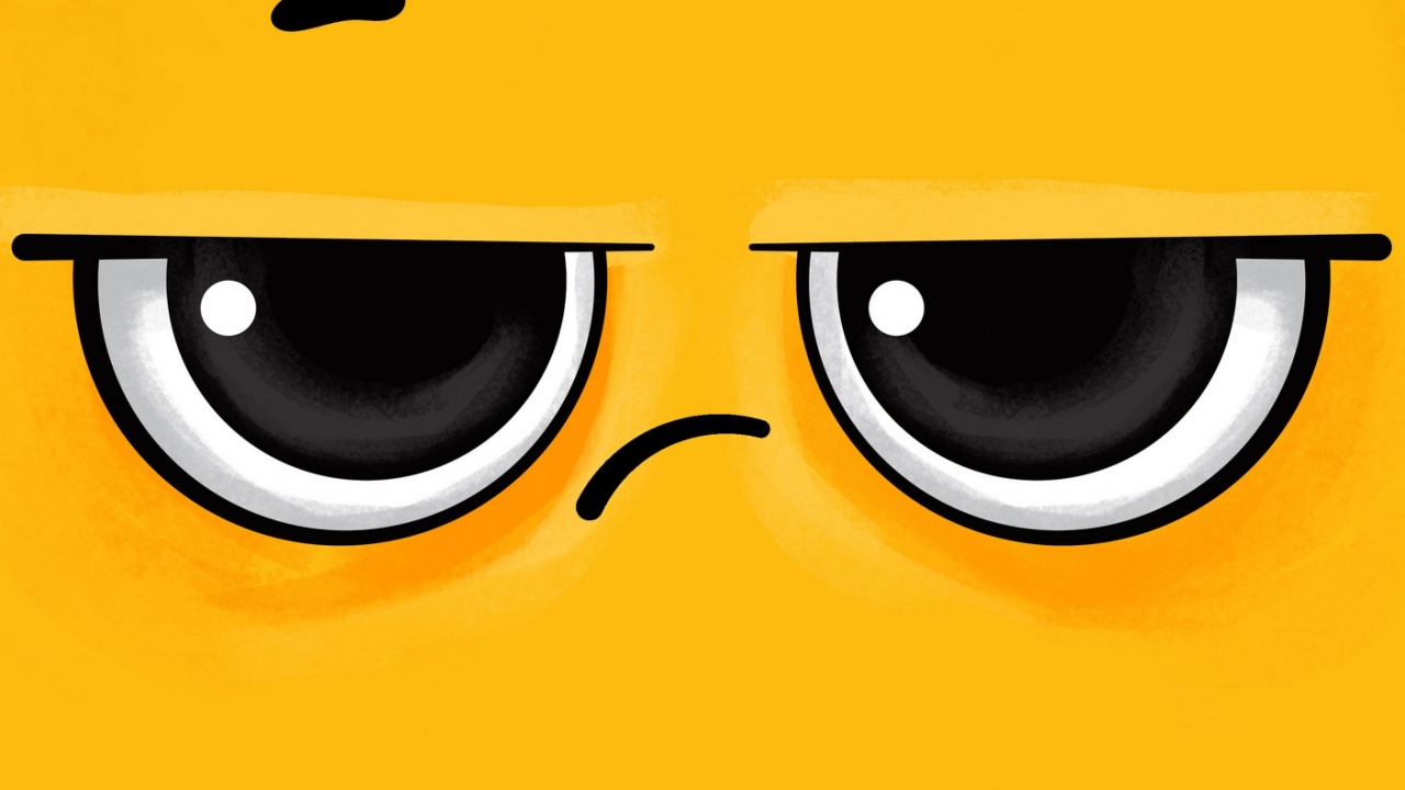 Обои realme, смартфон, эмоджи, сообщество realme, смайлик в разрешении 1280x720