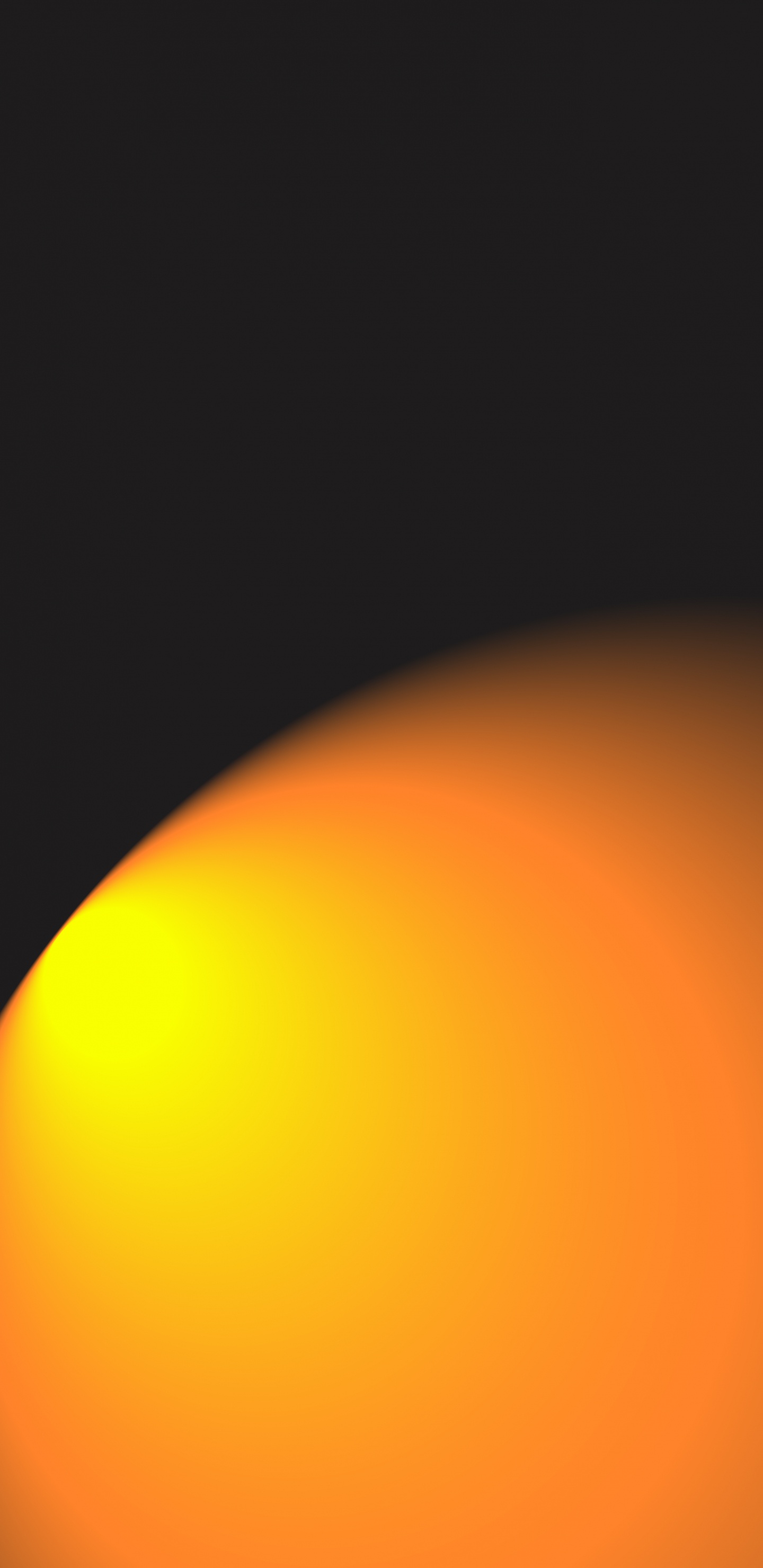 Обои Оранжевый цвет, Янтарь, астрономический объект, полутона и оттенки, круг в разрешении 1440x2960