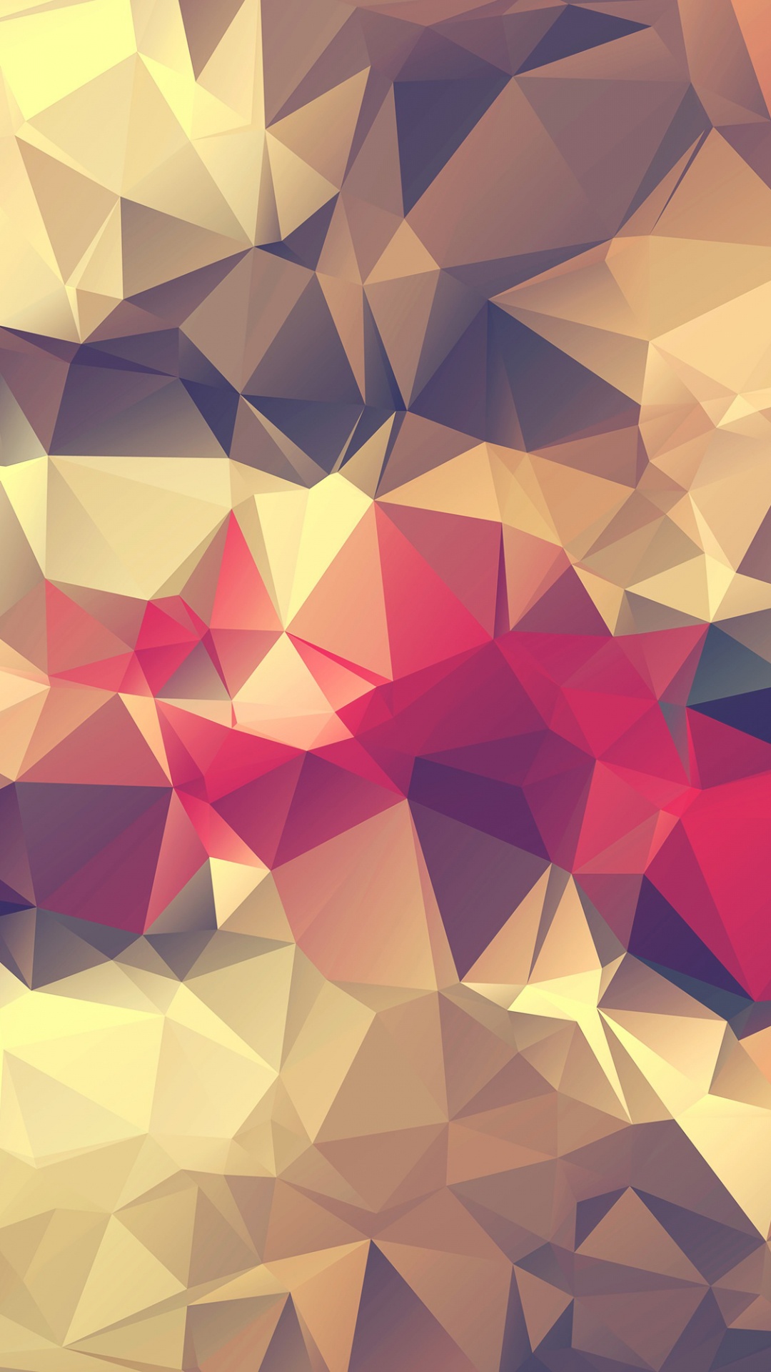 Обои треугольник, узор, дизайн, симметрия, карманные компьютеры в разрешении 1080x1920