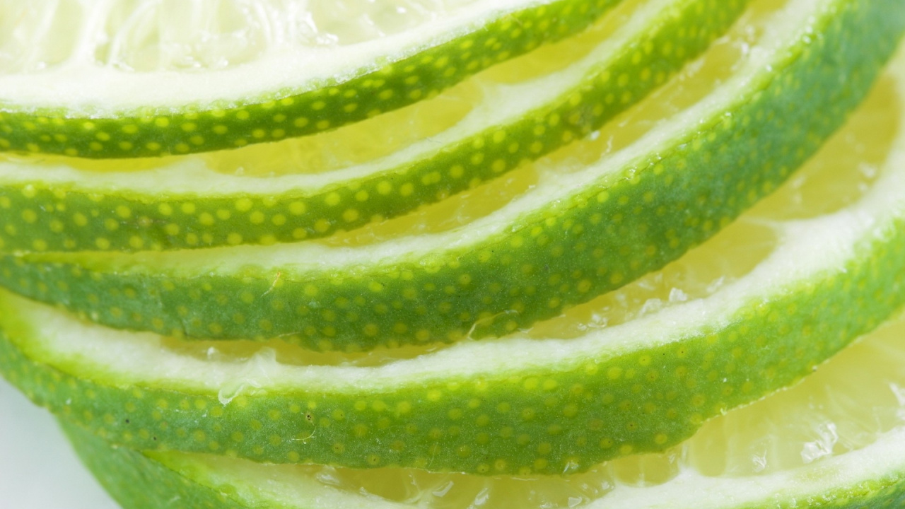 Обои лимон, фрукты, лимон лайм, вегетарианская пища, фруктовый в разрешении 1280x720