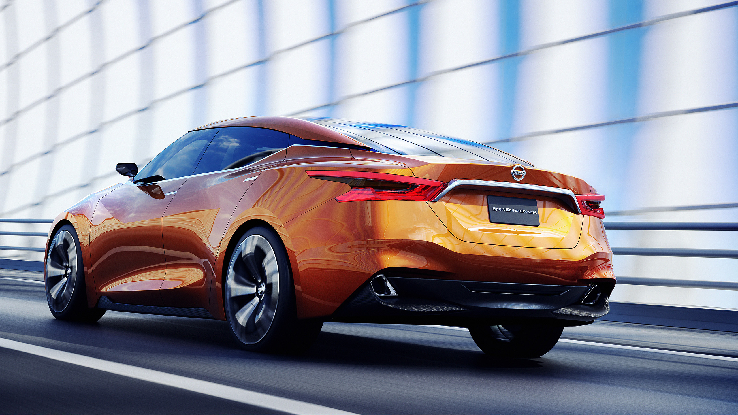 Обои Ниссан Максима, Ниссан, авто, седан, спортивный седан в разрешении 2560x1440