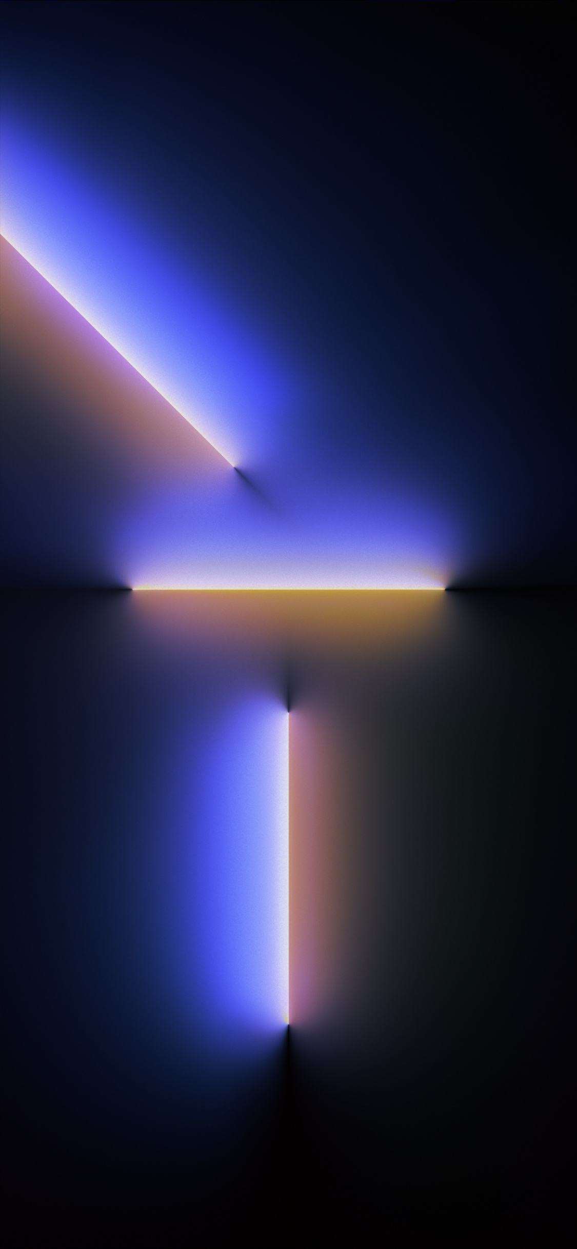 Обои iPhone 13 Pro Blue Mod в разрешении 1125x2436