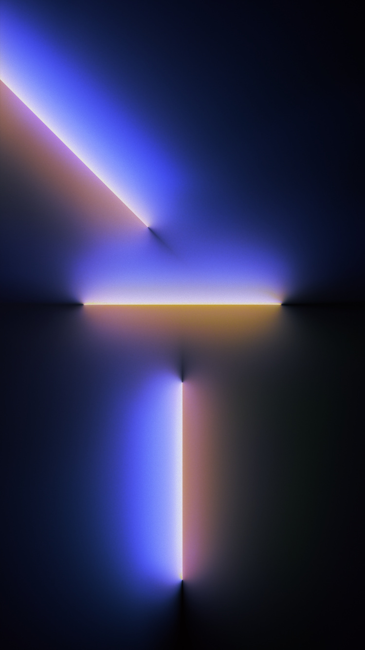 Обои iPhone 13 Pro Blue Mod в разрешении 750x1334