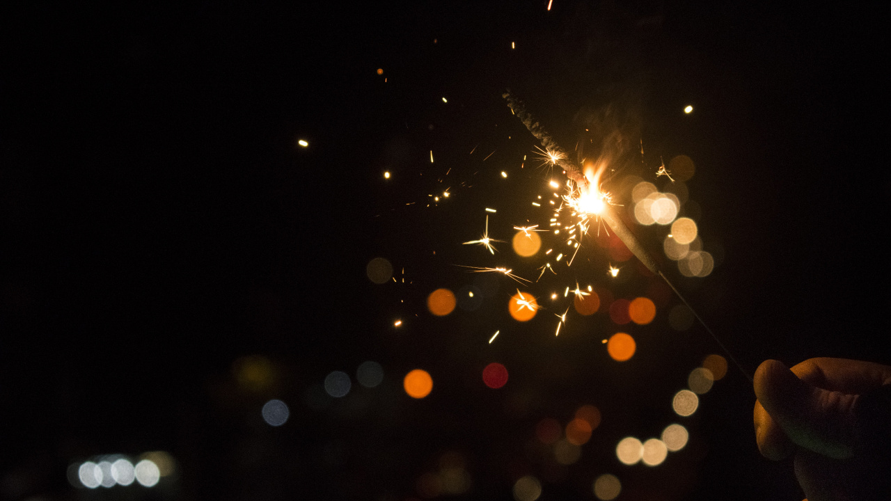 Обои желание, дата рождения, дочь, ночь, свет в разрешении 1280x720