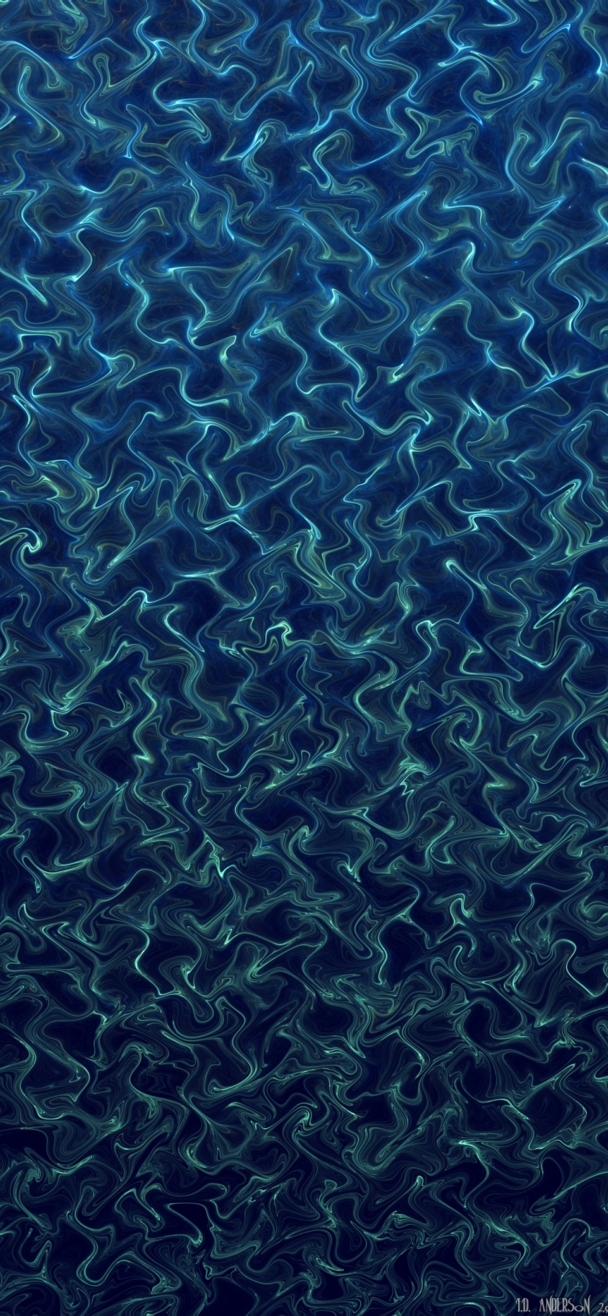 Обои коралловый риф, зеленый, подземные воды, коралл, рыба в разрешении 1242x2688